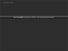 Tablet Screenshot of bobfm.de